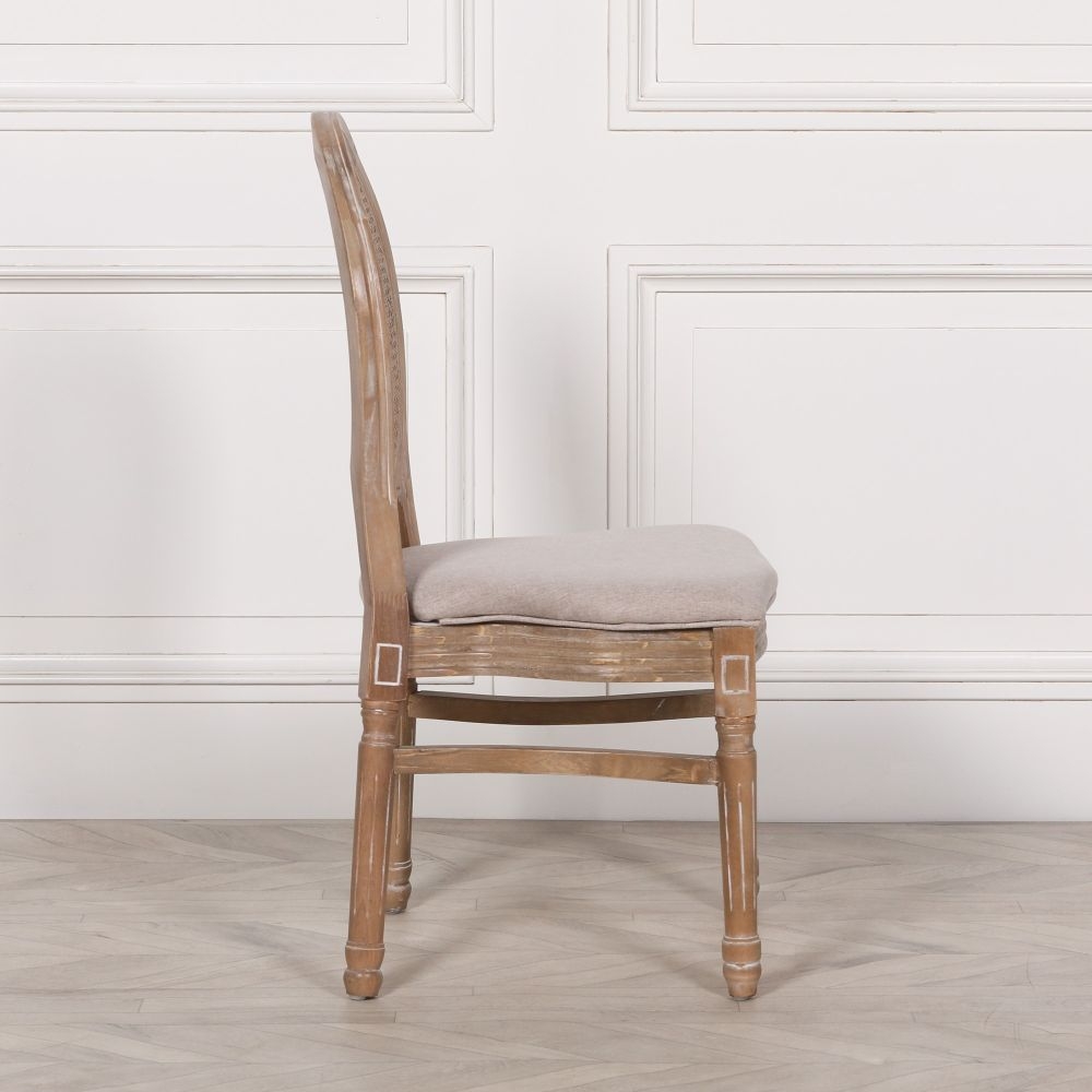Product photograph of 2 X Wooden Natoma Upholstered Dinning Chair from Choice Furniture Superstore.